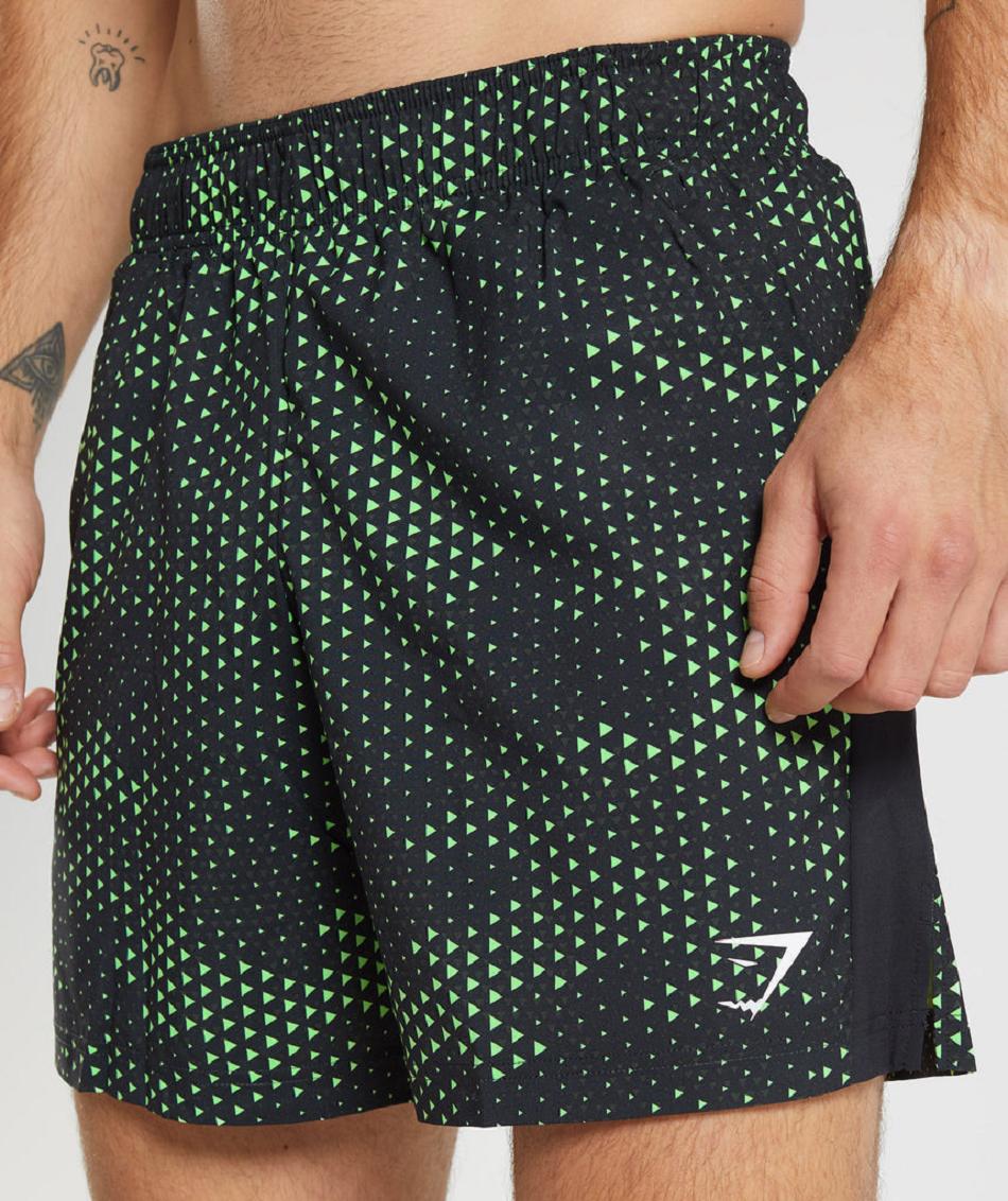 Pantalones Cortos Gymshark Deporte Hombre Verde Claro | CO 3847DFM